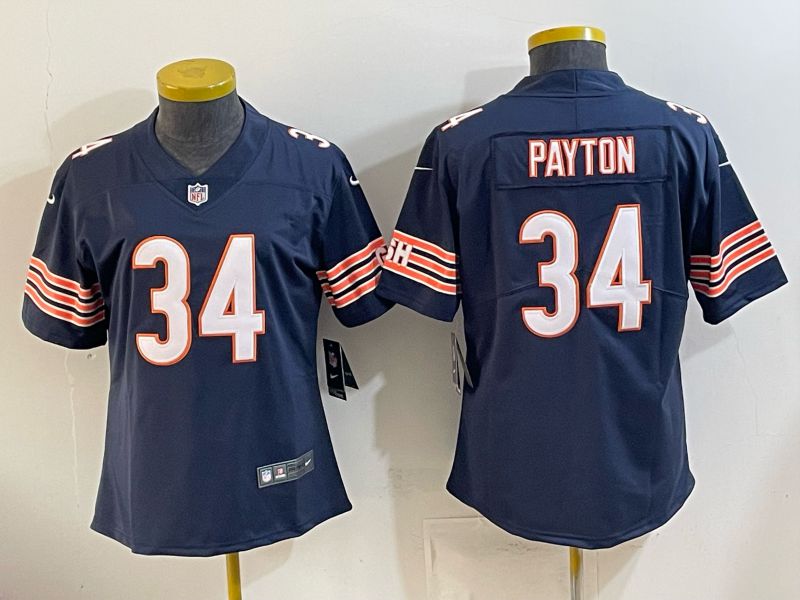Youth 2026 Chicago Bears #34 Payton Blue Nike Limited NFL Jersey style 0005